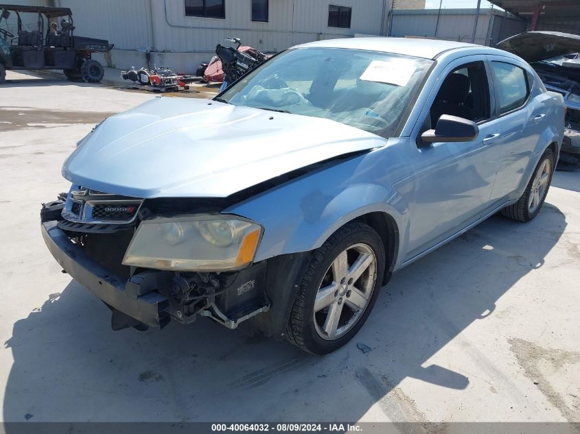 1C3CDZAB0DN624951 2013 Dodge Avenger Se