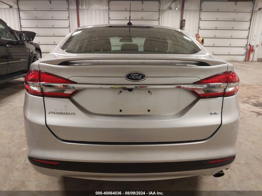 2018 Ford Fusion Se VIN: 3FA6P0H71JR115169 Lot: 40064036