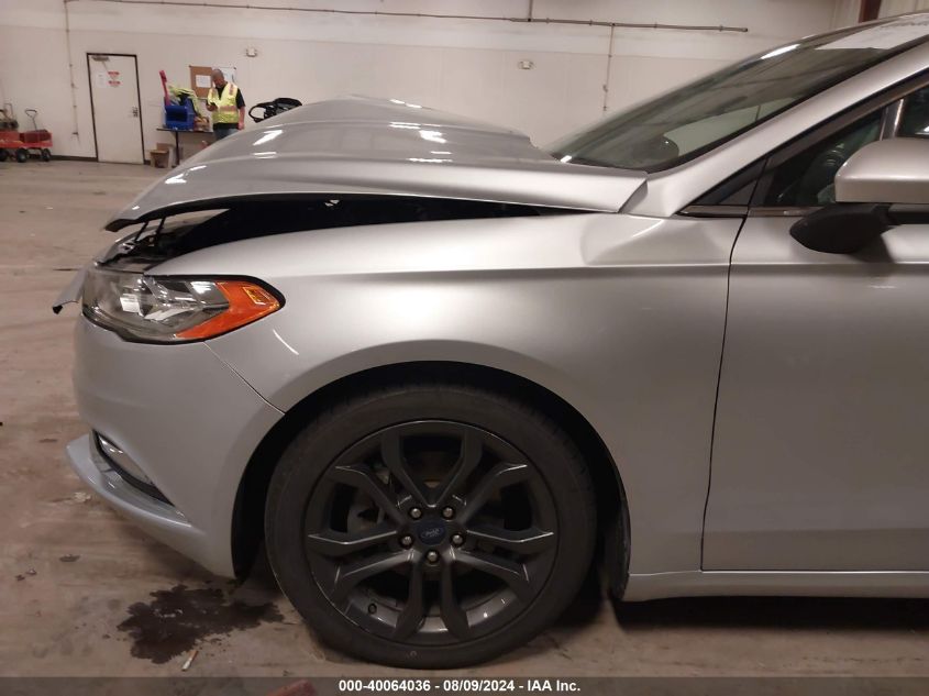 2018 Ford Fusion Se VIN: 3FA6P0H71JR115169 Lot: 40064036