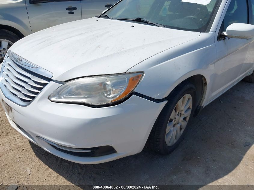 2012 Chrysler 200 Lx VIN: 1C3CCBAB9CN240997 Lot: 40064062