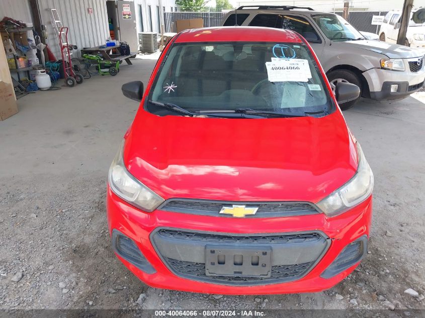 2016 Chevrolet Spark Ls Cvt VIN: KL8CB6SA6GC588083 Lot: 40064066