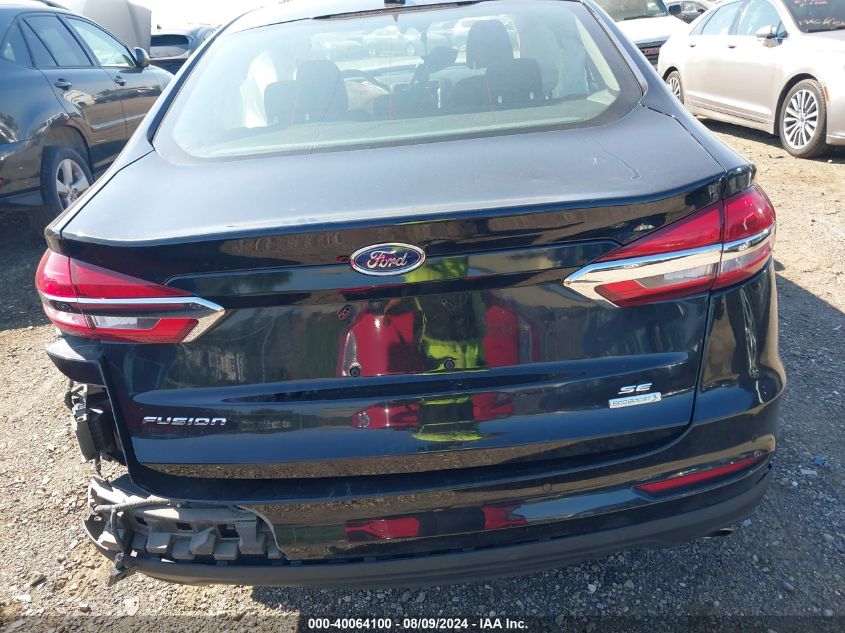 2020 Ford Fusion Se VIN: 3FA6P0HD2LR249441 Lot: 40064100