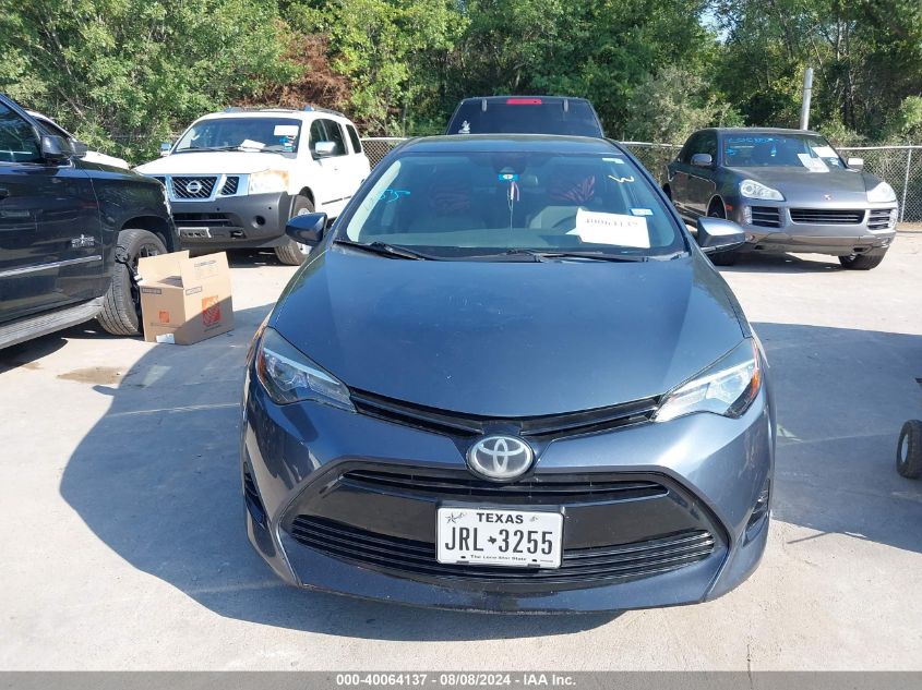 2017 Toyota Corolla Le VIN: 5YFBURHE8HP625927 Lot: 40719735