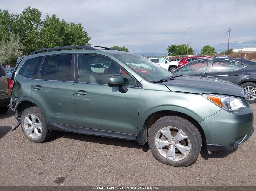 2016 Subaru Forester 2.5I Limited VIN: JF2SJAHC2GH432600 Lot: 40064139