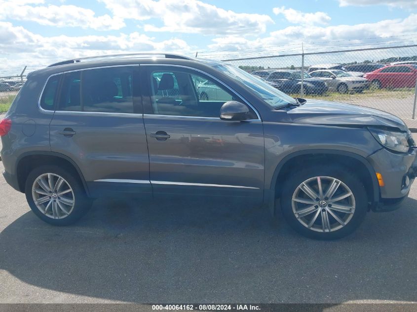 2016 Volkswagen Tiguan Se VIN: WVGBV7AX3GW507850 Lot: 40064162