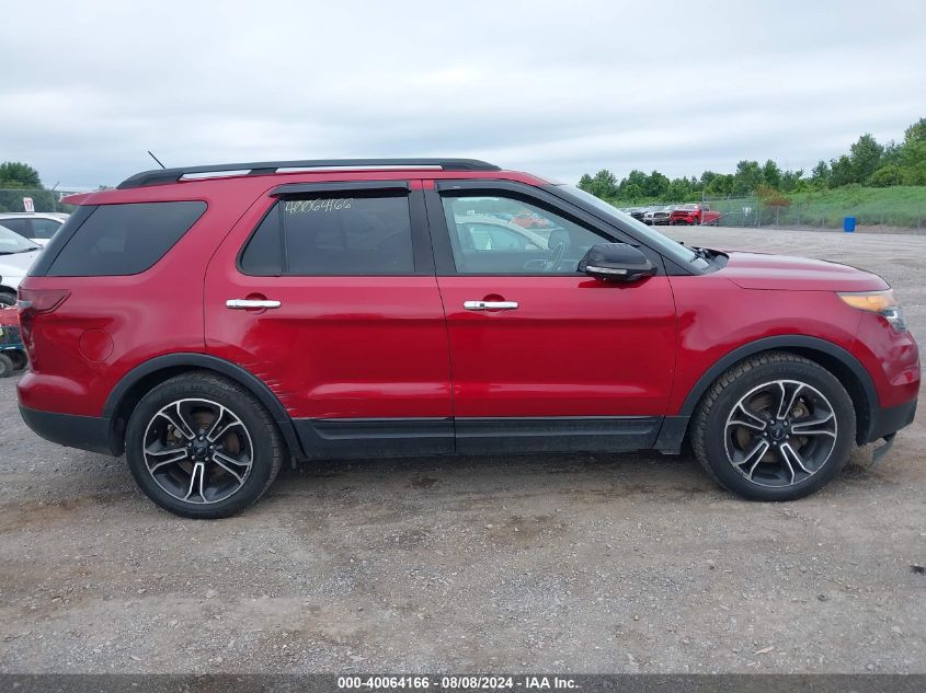 2014 Ford Explorer Sport VIN: 1FM5K8GT9EGA84229 Lot: 40064166