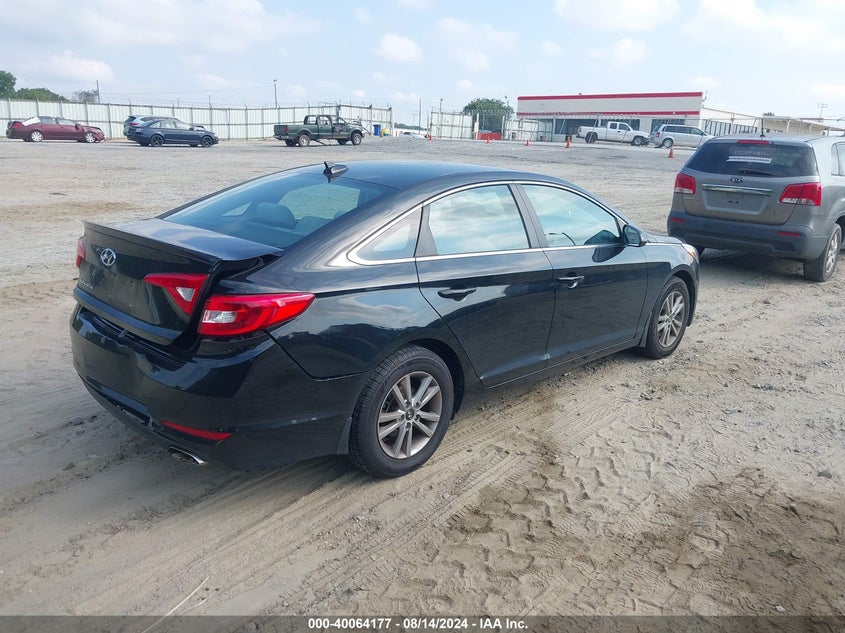 VIN 5NPE24AF1HH507174 2017 HYUNDAI SONATA SE