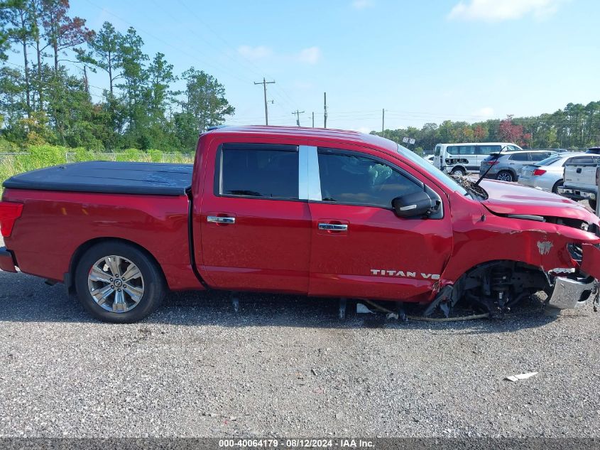 2019 Nissan Titan Sv VIN: 1N6AA1E6XKN511318 Lot: 40064179