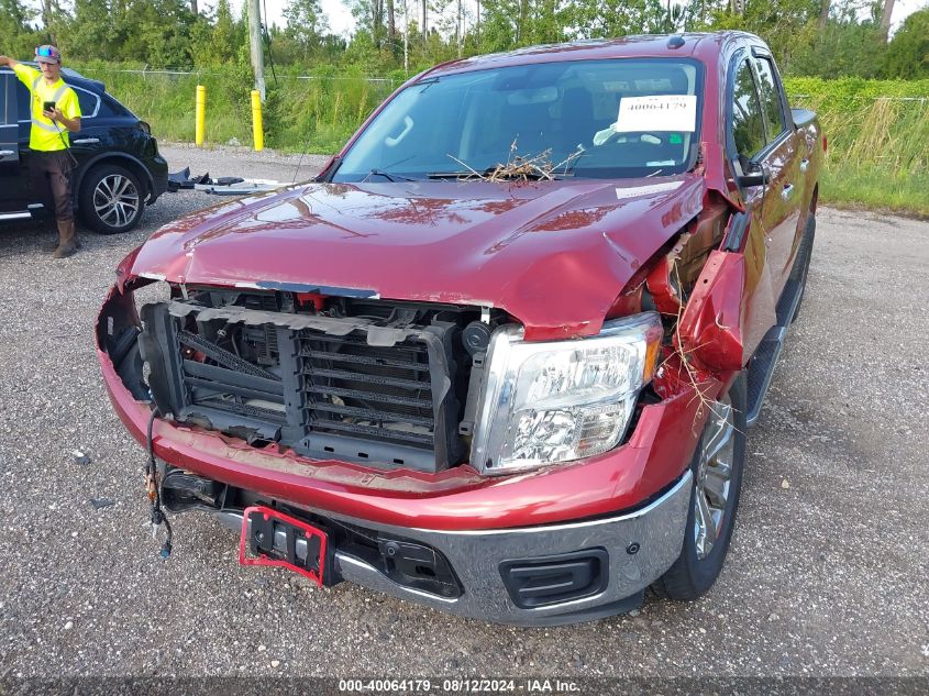 2019 Nissan Titan Sv VIN: 1N6AA1E6XKN511318 Lot: 40064179