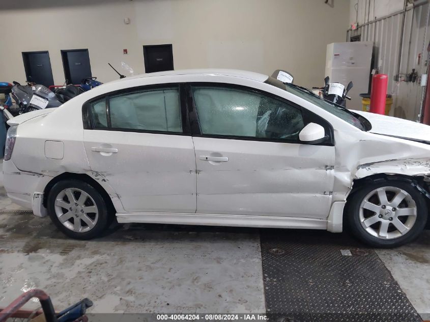 2010 Nissan Sentra 2.0Sr VIN: 3N1AB6AP6AL657678 Lot: 40064204