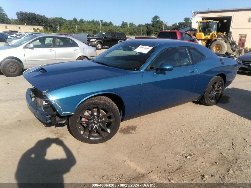 2C3CDZKG9NH109550 2022 DODGE CHALLENGER - Image 2