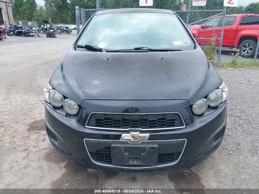 2012 Chevrolet Sonic 2Lt VIN: 1G1JC5SH1C4210690 Lot: 40064219