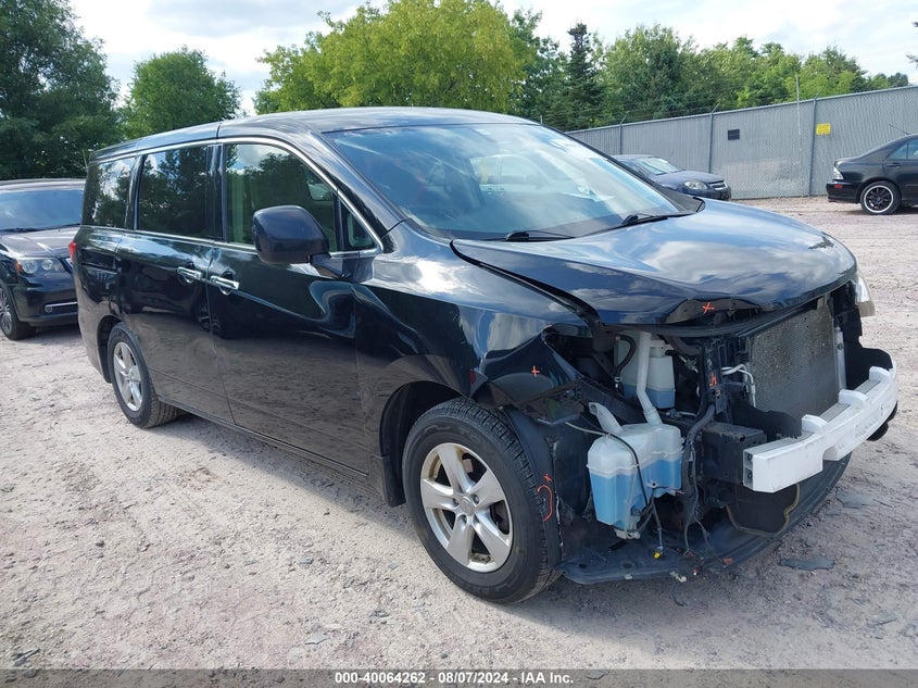 2012 Nissan Quest Sv VIN: JN8AE2KP7C9045436 Lot: 40064262