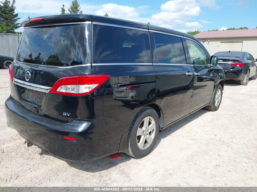 2012 Nissan Quest Sv VIN: JN8AE2KP7C9045436 Lot: 40064262