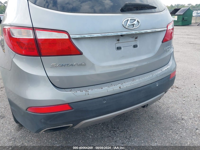 2016 Hyundai Santa Fe Limited VIN: KM8SR4HF2GU163598 Lot: 40064269