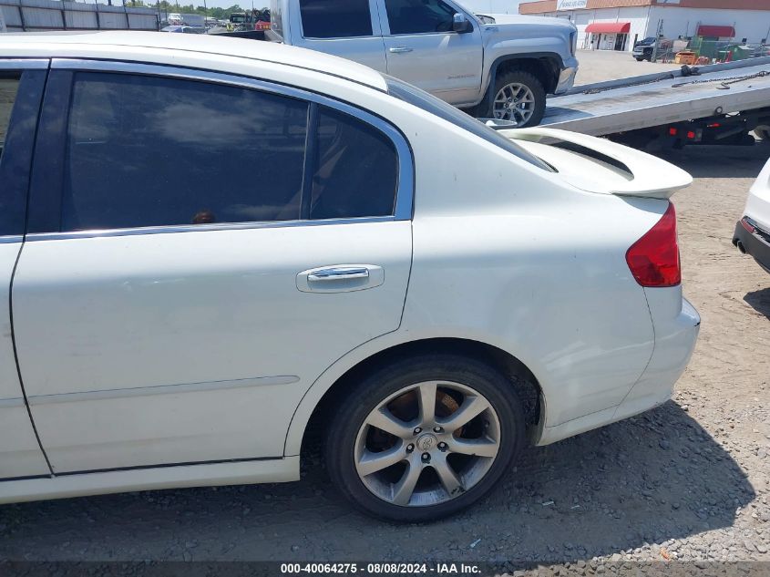 2005 Infiniti G35X VIN: JNKCV51F95M313447 Lot: 40064275