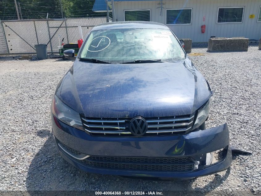 1VWBV7A35FC067712 2015 Volkswagen Passat 2.0L Tdi Se