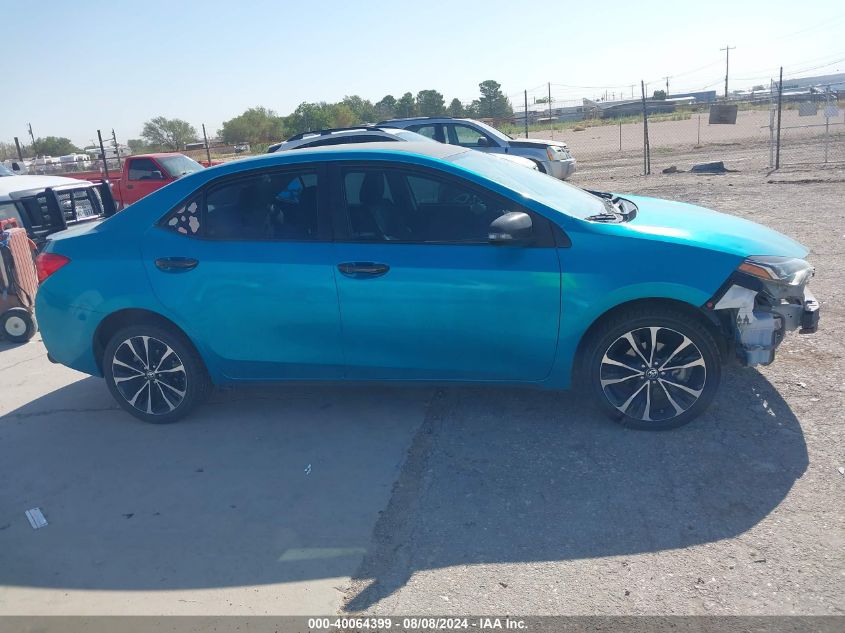 2019 Toyota Corolla Se VIN: 2T1BURHE4KC237150 Lot: 40064399