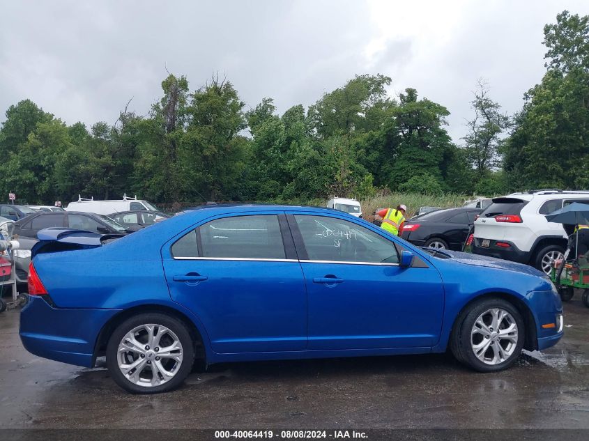 2012 Ford Fusion Se VIN: 3FAHP0HA4CR148965 Lot: 40064419