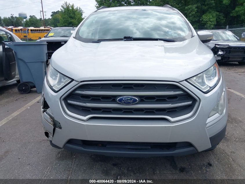 2018 Ford Ecosport Se VIN: MAJ6P1UL4JC229724 Lot: 40064420