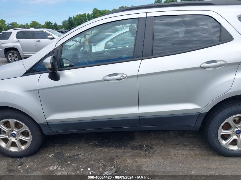 2018 Ford Ecosport Se VIN: MAJ6P1UL4JC229724 Lot: 40064420