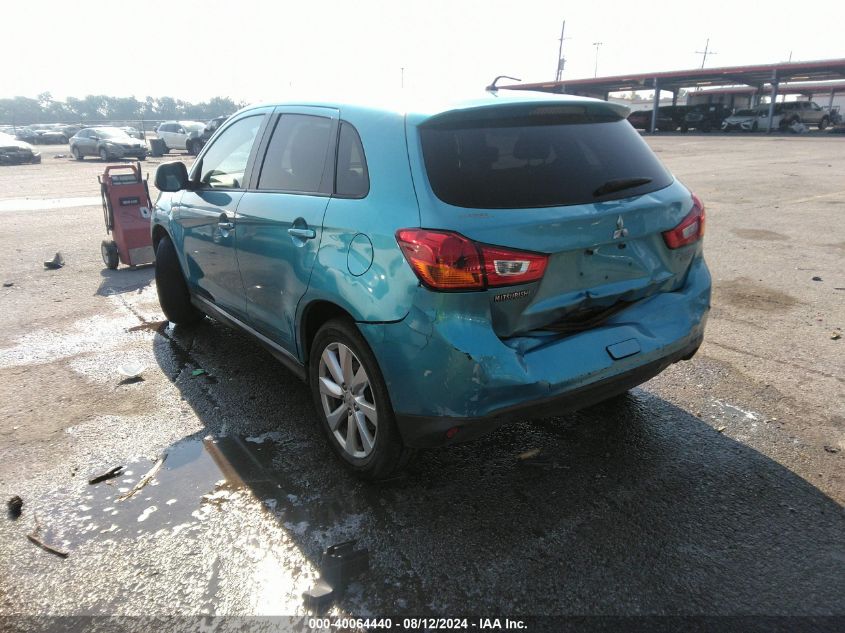 2014 Mitsubishi Outlander Sport Es VIN: 4A4AP3AU1EE015810 Lot: 40064440