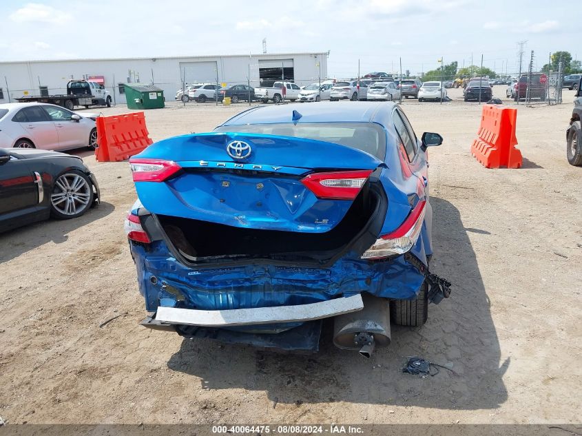 2019 Toyota Camry Le VIN: 4T1B11HK0KU227794 Lot: 40064475