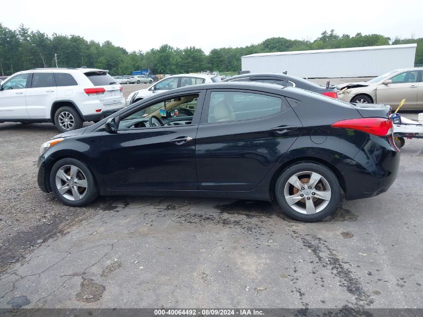 2012 Hyundai Elantra Gls (Ulsan Plant) VIN: KMHDH4AE3CU183186 Lot: 40064492