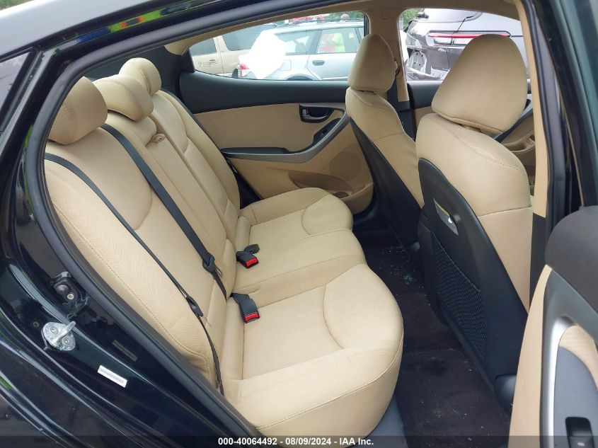 2012 Hyundai Elantra Gls (Ulsan Plant) VIN: KMHDH4AE3CU183186 Lot: 40064492