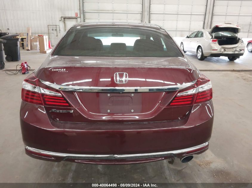 2017 Honda Accord Lx VIN: 1HGCR2F39HA187343 Lot: 40064498