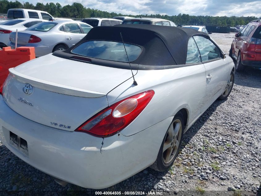 4T1FA38P86U106350 2006 Toyota Camry Solara Sle