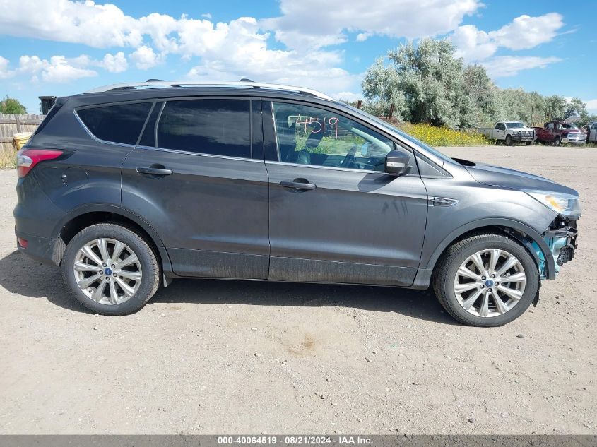 2018 Ford Escape Titanium VIN: 1FMCU9J91JUA04227 Lot: 40064519