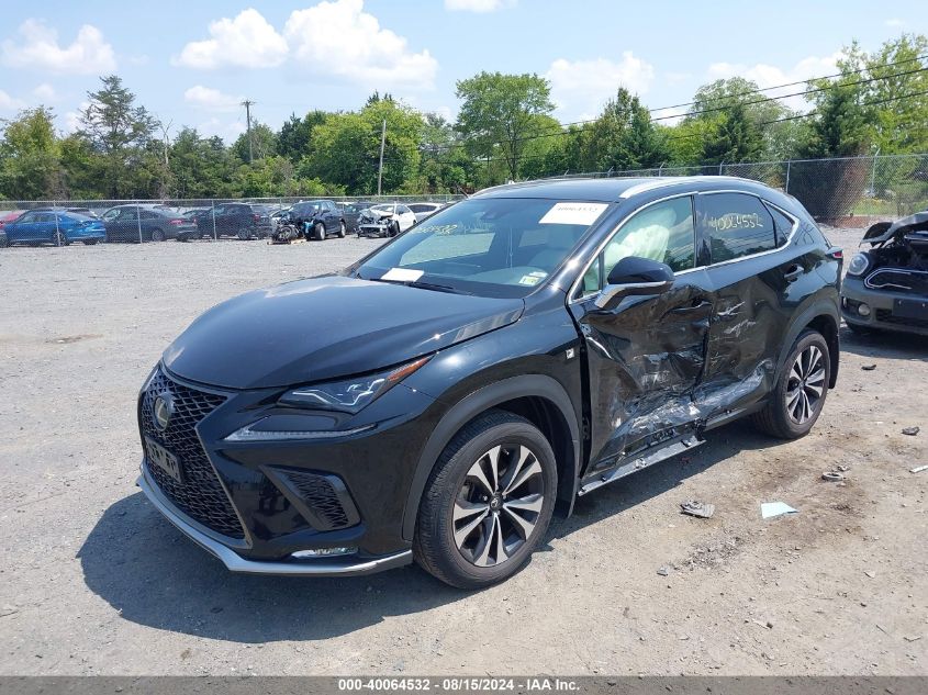 VIN JTJSARDZ6M2239725 2021 Lexus NX 300, F Sport no.2