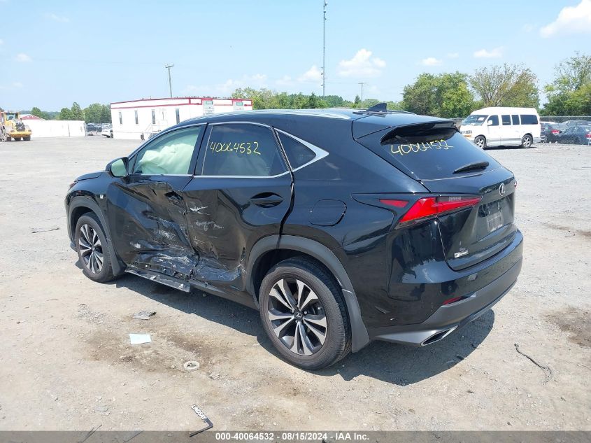 VIN JTJSARDZ6M2239725 2021 Lexus NX 300, F Sport no.3