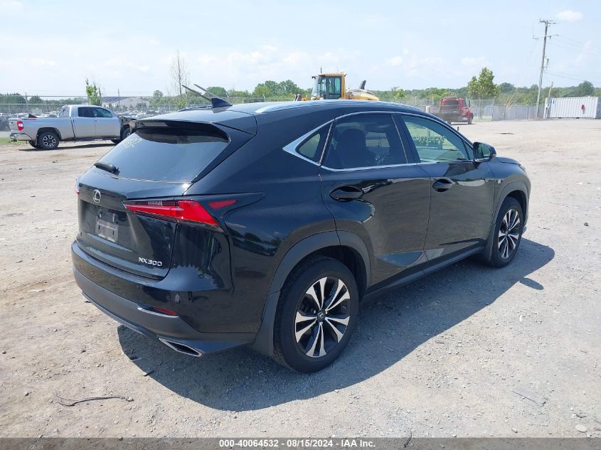 VIN JTJSARDZ6M2239725 2021 Lexus NX 300, F Sport no.4