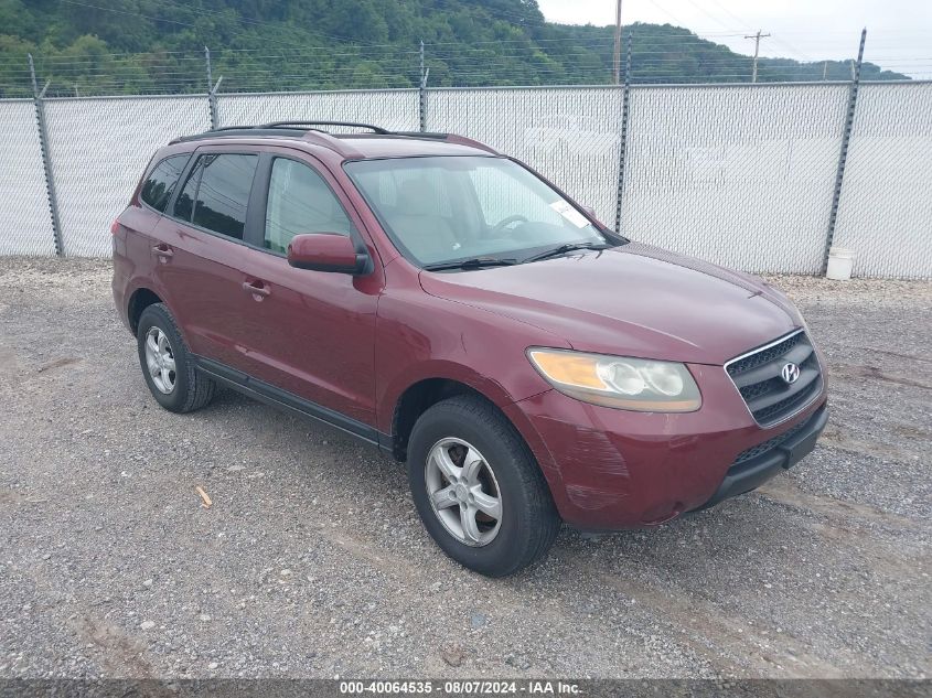 2007 Hyundai Santa Fe Gls VIN: 5NMSG73D77H098529 Lot: 40064535