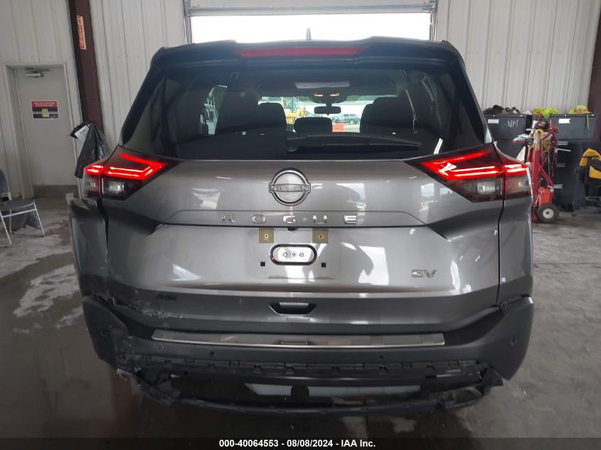 2023 Nissan Rogue Sv Fwd VIN: JN8BT3BA2PW002741 Lot: 40064553