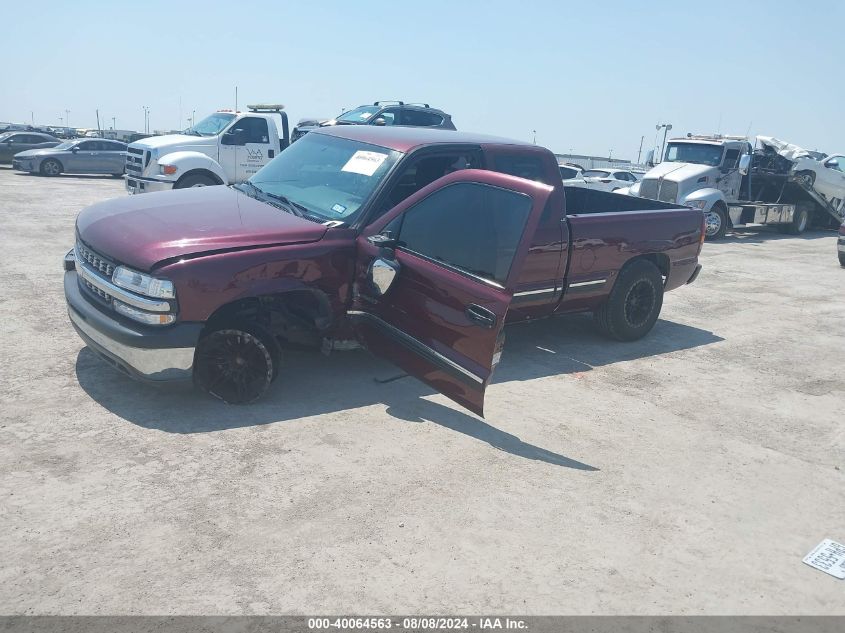 2001 Chevrolet Silverado 1500 Ls VIN: 2GCEC19V711215916 Lot: 40064563