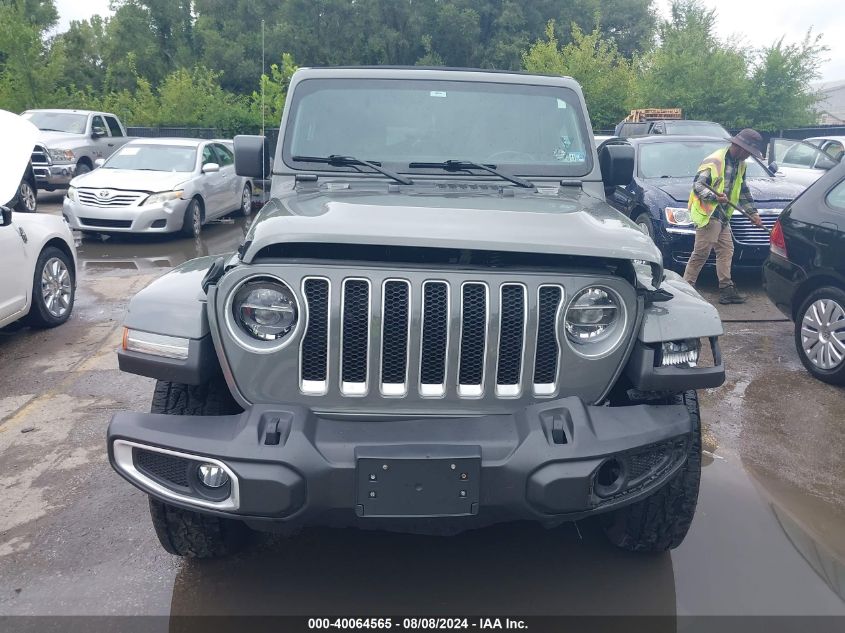 2021 Jeep Wrangler Unlimited Sahara 4X4 VIN: 1C4HJXEG7MW511819 Lot: 40064565