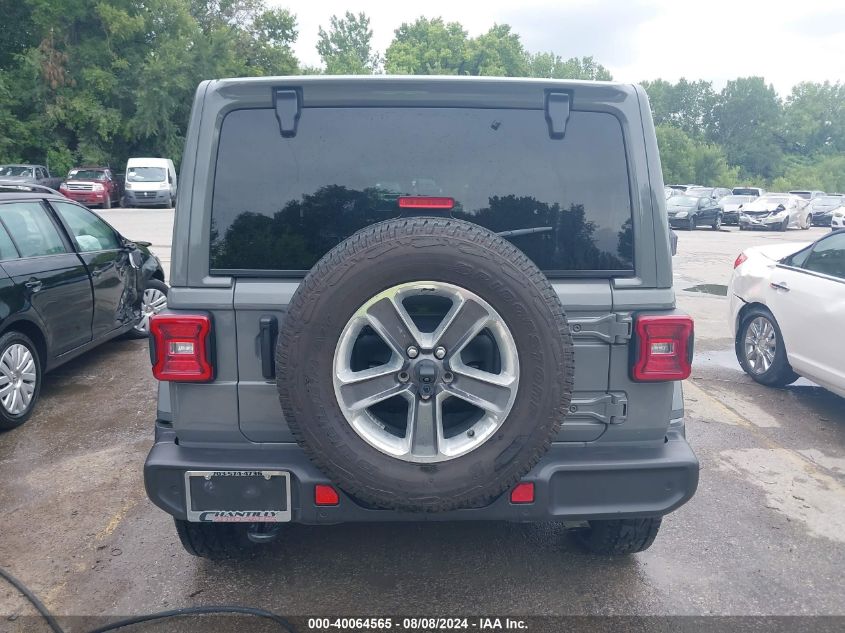 2021 Jeep Wrangler Unlimited Sahara 4X4 VIN: 1C4HJXEG7MW511819 Lot: 40064565