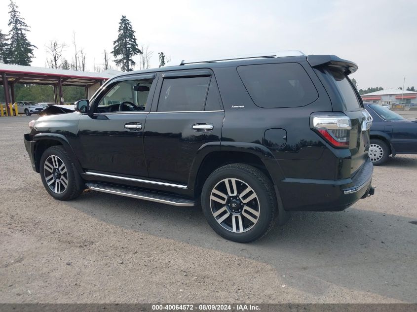 2018 Toyota 4Runner Limited VIN: JTEBU5JR7J5596988 Lot: 40064572