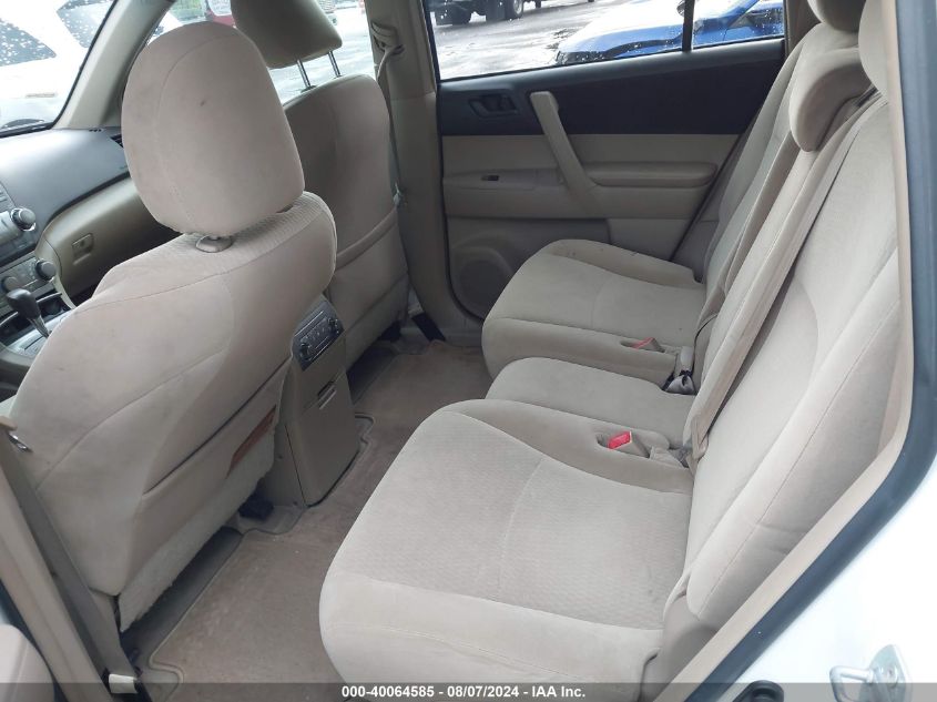 2010 Toyota Highlander VIN: 5TDZA3EH6AS001172 Lot: 40064585