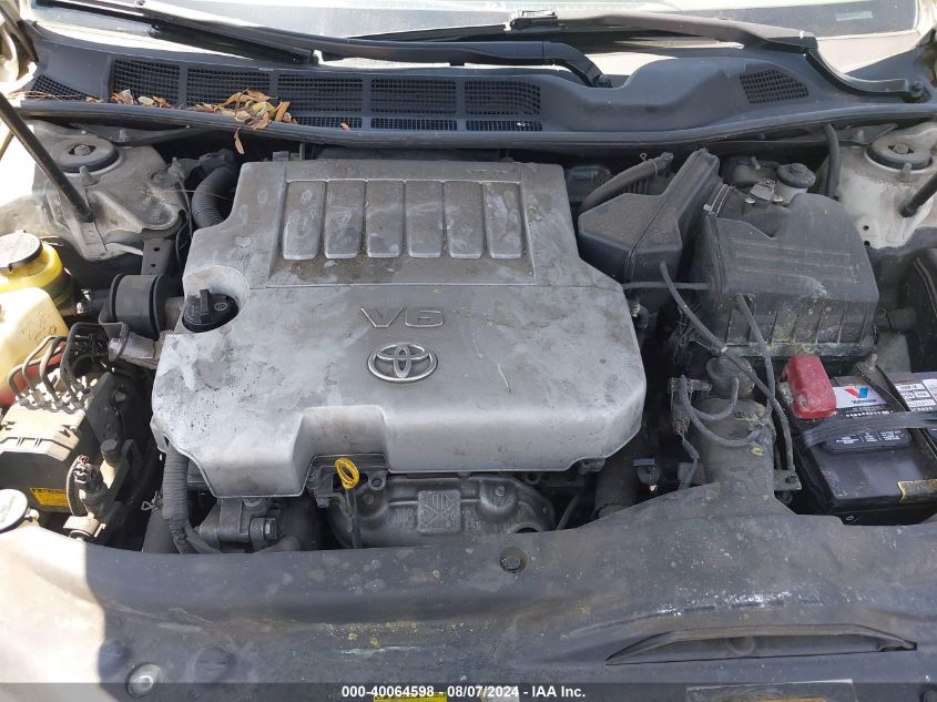 2006 Toyota Avalon Xls VIN: 4T1BK36B36U110261 Lot: 40064598