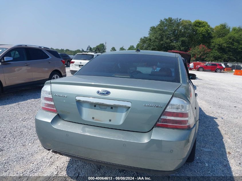 2008 Ford Taurus Limited VIN: 1FAHP25W88G101884 Lot: 40064613