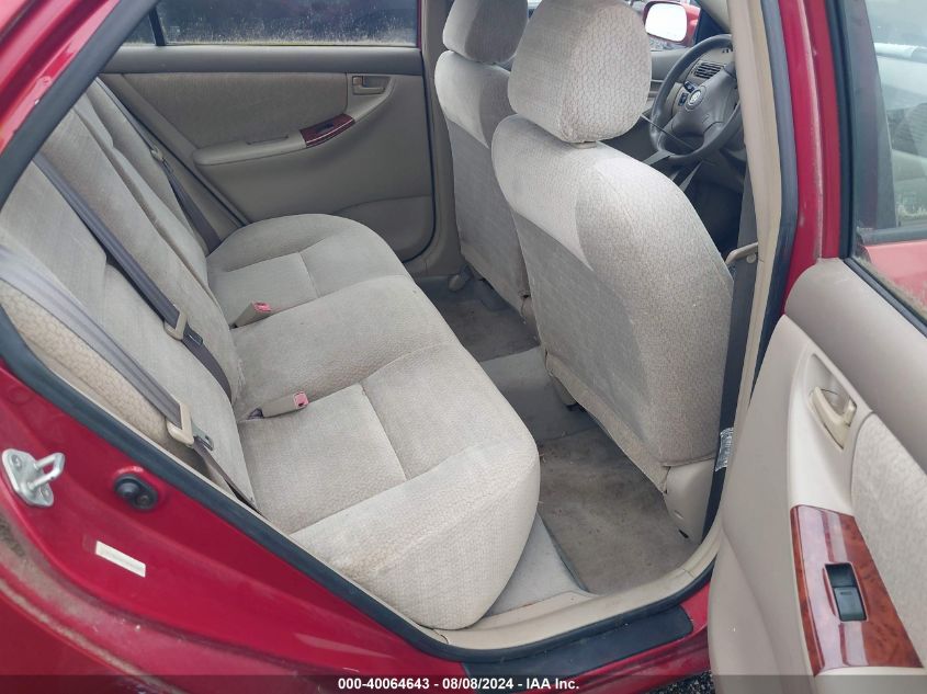 2003 Toyota Corolla Le VIN: 2T1BR38E53C086089 Lot: 40064643