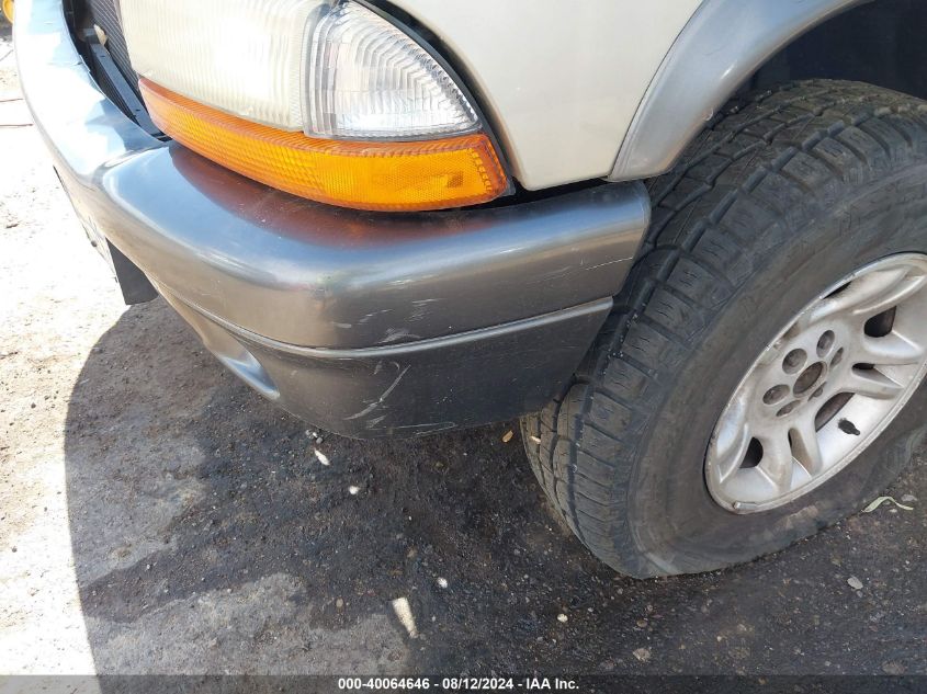 2002 Dodge Durango Sport VIN: 1B4HS38N82F152796 Lot: 40064646