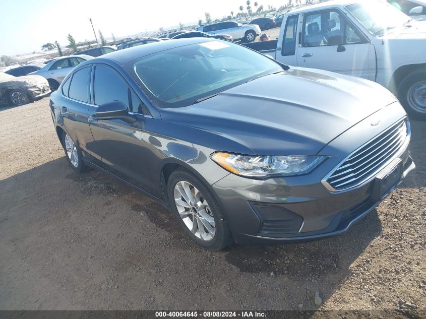 2020 FORD FUSION SE - 3FA6P0HD9LR113145