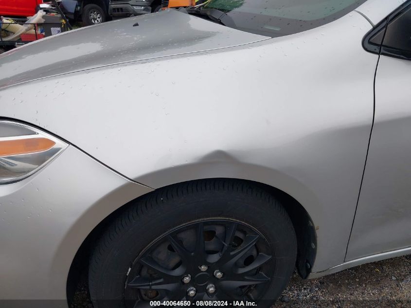 2013 Dodge Dart Aero VIN: 1C3CDFAH4DD216302 Lot: 40064650