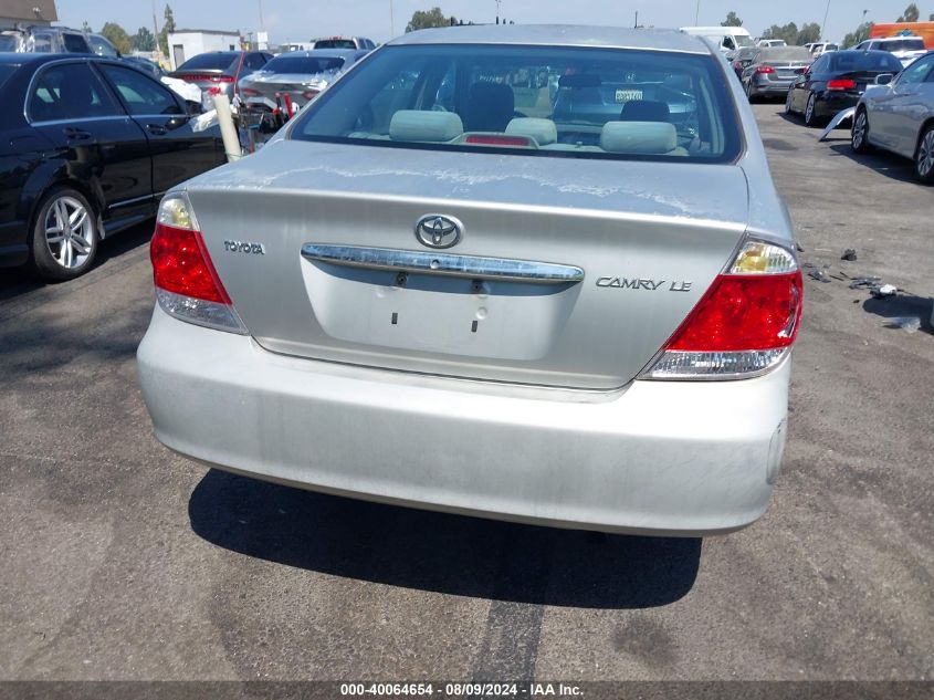 2005 Toyota Camry Le VIN: 4T1BE32K15U529804 Lot: 40064654