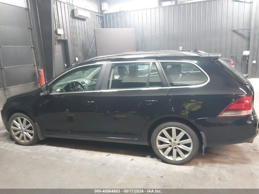 2014 Volkswagen Jetta Sportwagen 2.0L Tdi VIN: 3VWML7AJ5EM623687 Lot: 40064683